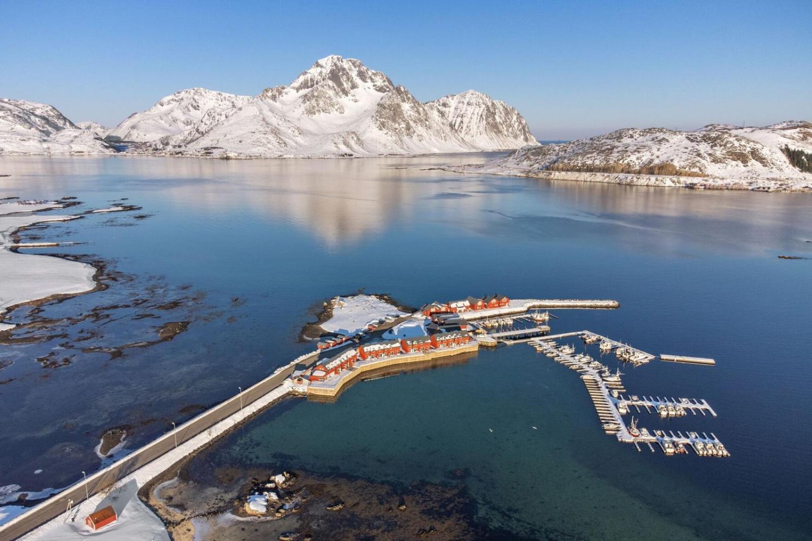 Nappstraumen Seafront Cabin, Lilleeid 68 Gravdal  Eksteriør billede
