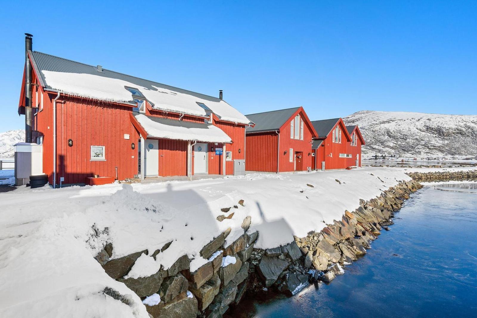 Nappstraumen Seafront Cabin, Lilleeid 68 Gravdal  Eksteriør billede