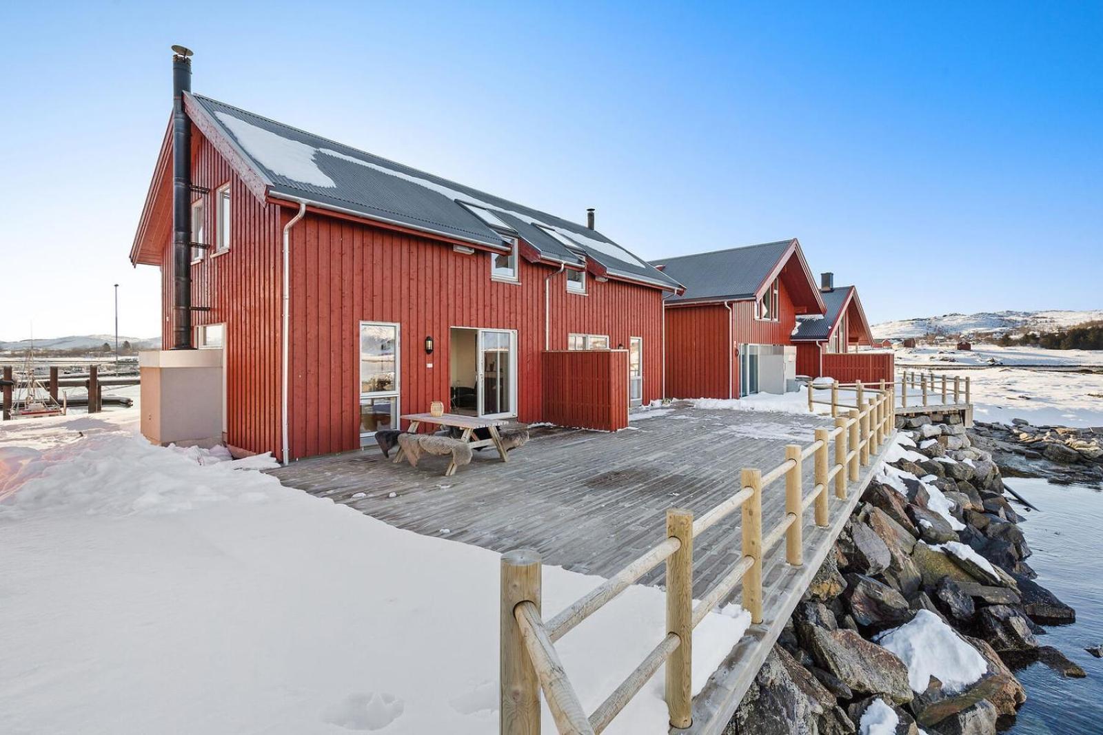 Nappstraumen Seafront Cabin, Lilleeid 68 Gravdal  Eksteriør billede
