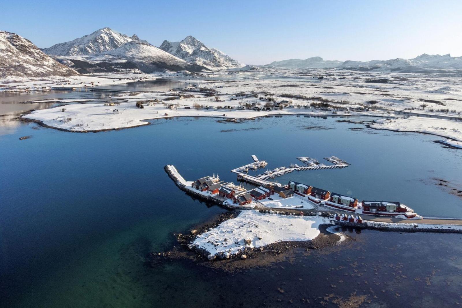 Nappstraumen Seafront Cabin, Lilleeid 68 Gravdal  Eksteriør billede