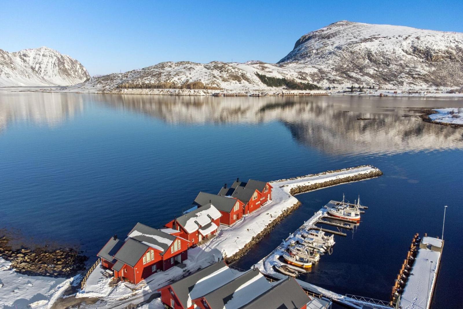 Nappstraumen Seafront Cabin, Lilleeid 68 Gravdal  Eksteriør billede
