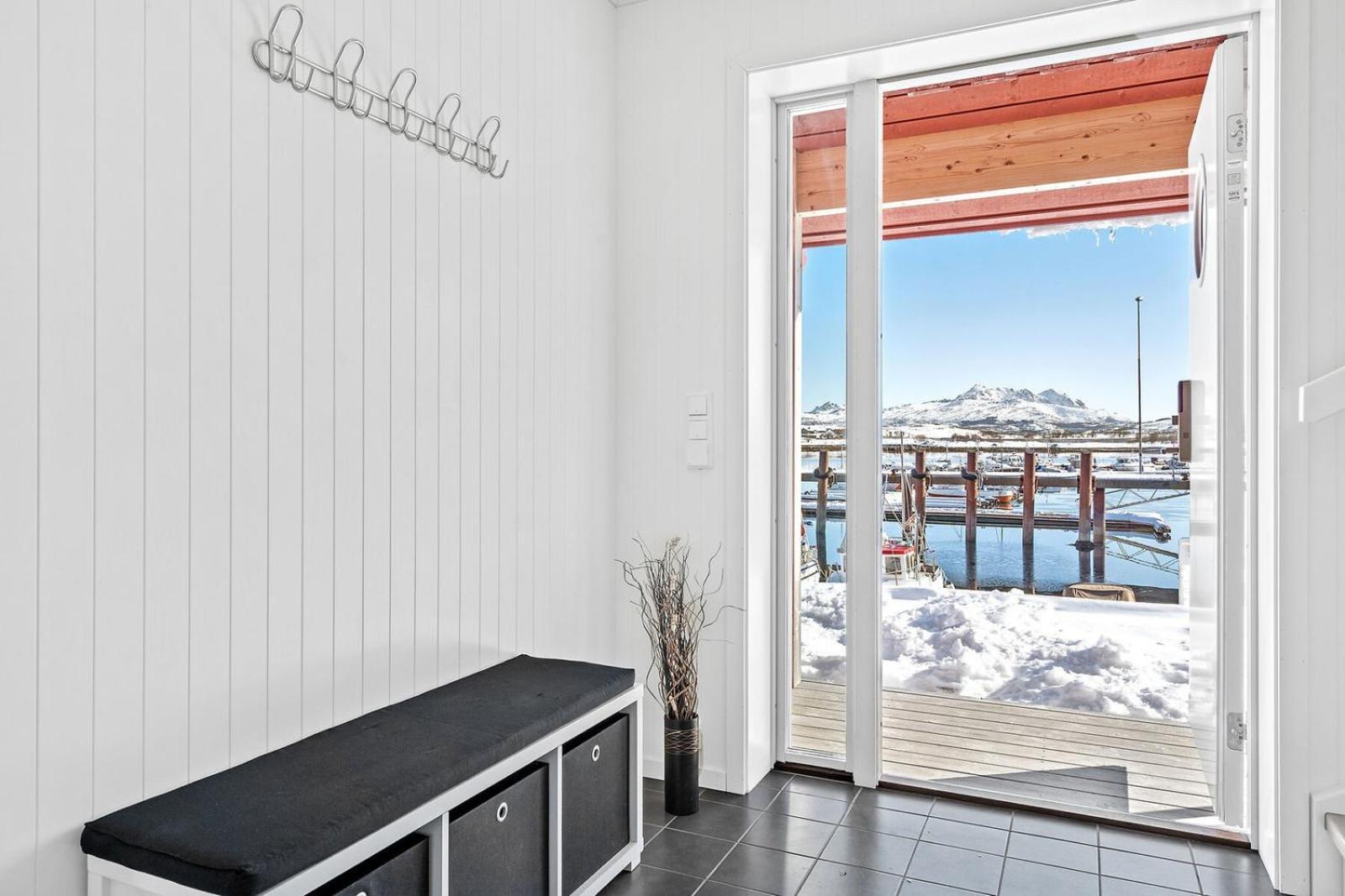 Nappstraumen Seafront Cabin, Lilleeid 68 Gravdal  Eksteriør billede