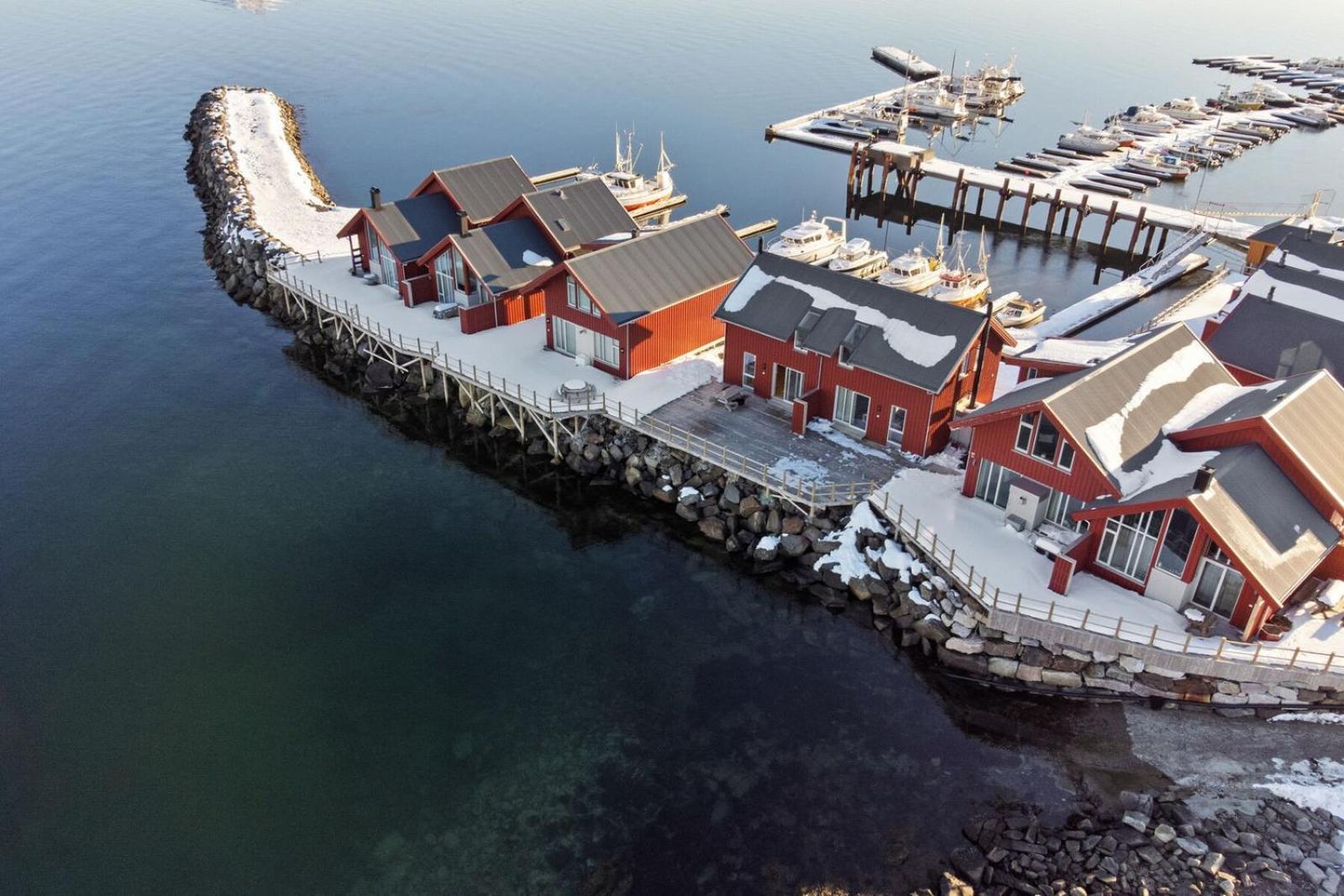 Nappstraumen Seafront Cabin, Lilleeid 68 Gravdal  Eksteriør billede